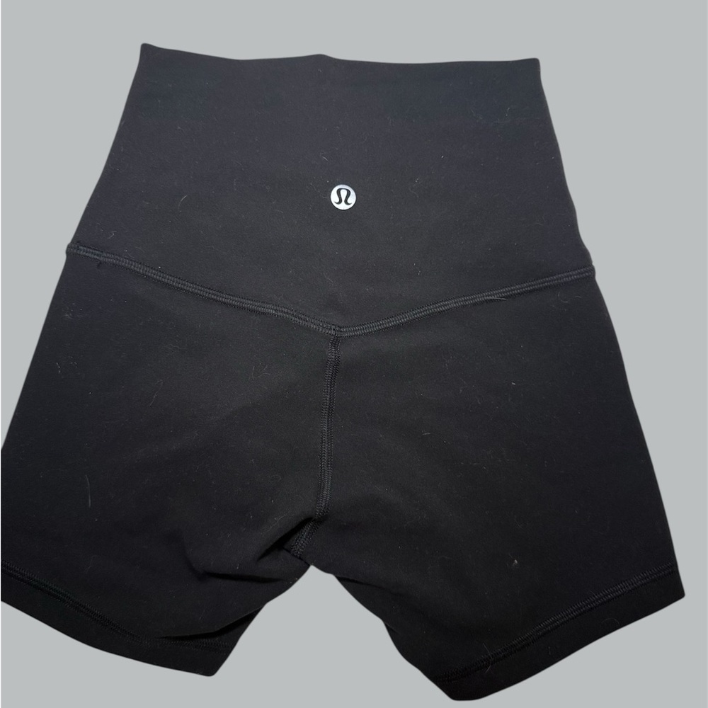 Lululemon Athletica Black Bike Shorts High-Waisted